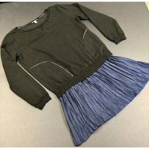 Women's Bordeaux Dress, small,‎ Black & Navy